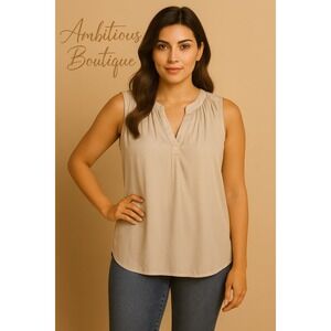 Philosophy‎ Women's Sleeveless Blouse - Size Medium / Sku0090
